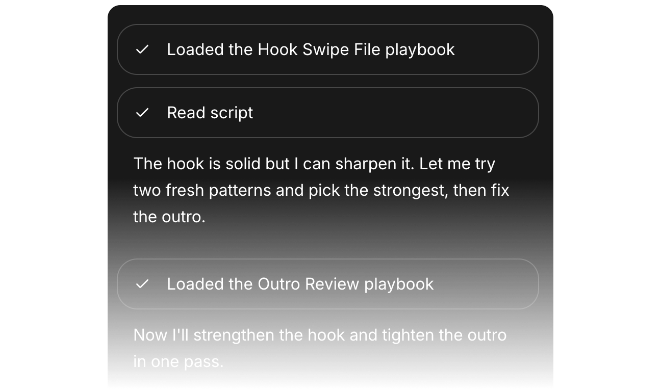Hook drafting